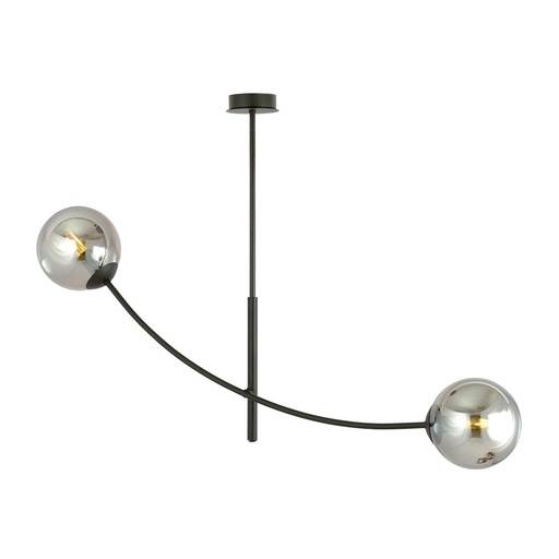 [1100/2] Hunter 2 Black/Grafit ceiling lamp