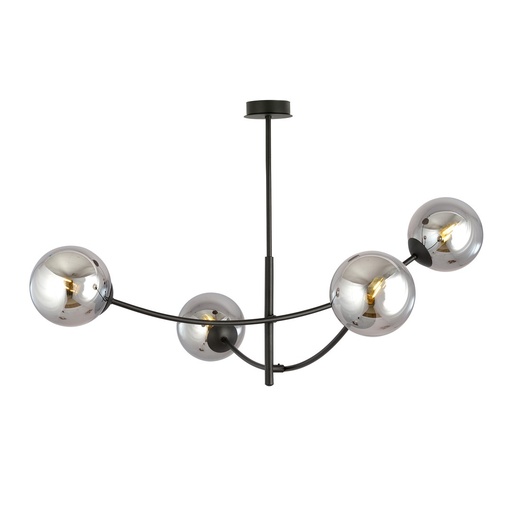 [1100/4] Hunter 4 Black/Grafit ceiling lamp