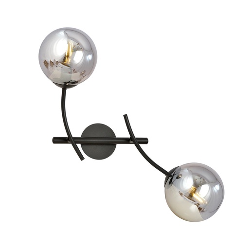 [1100/K2] Hunter K2 Black/Grafit wall lamp