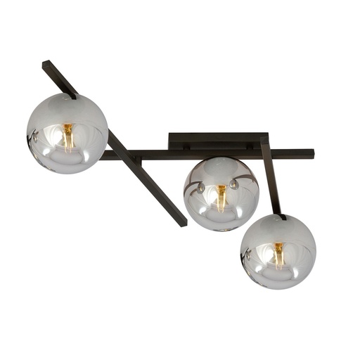[1104/3] Smart 3 Black/Grafit ceiling lamp