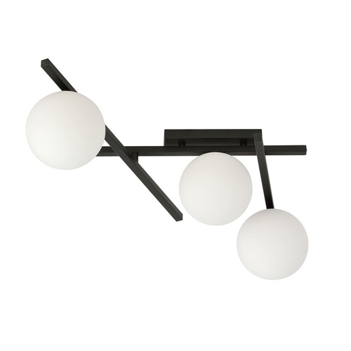 [1103/3] Smart 3 Black/Opal ceiling lamp