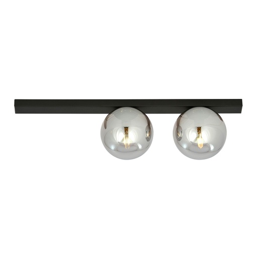 [1122/2] Fit 2 Black/Grafit ceiling lamp