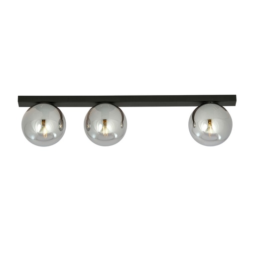 [1122/3] Fit 3 Black/Grafit ceiling lamp
