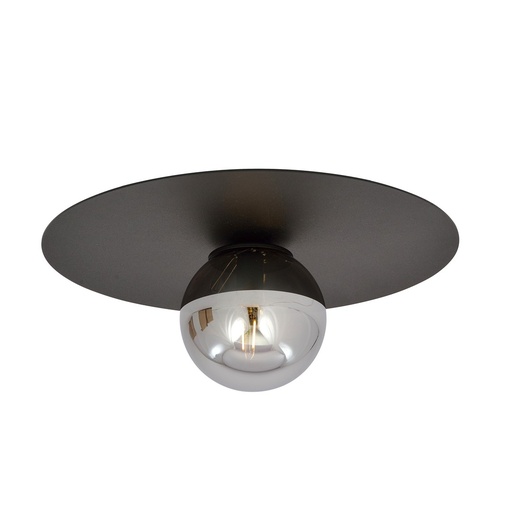 [1128/1] Solar 1 Black/Grafit ceiling lamp