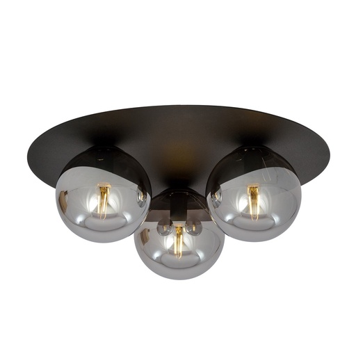 [1128/3] Solar 3 Black/Grafit ceiling lamp