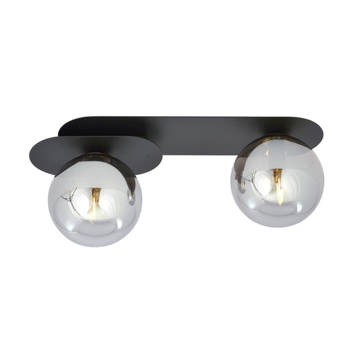 [1119/2] Plaza 2 Black/Grafit ceiling lamp
