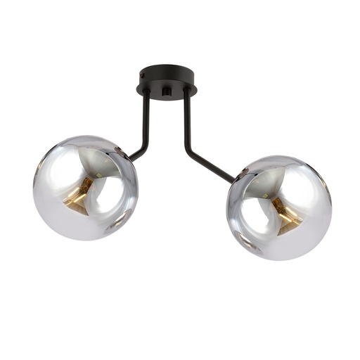 [1140/2] Nova 2 Black/Grafit ceiling lamp