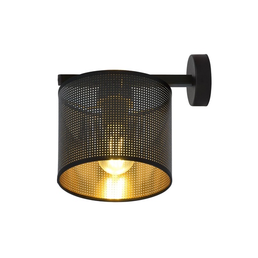 [1144/K1] Jordan K1 Black/Gold wall lamp