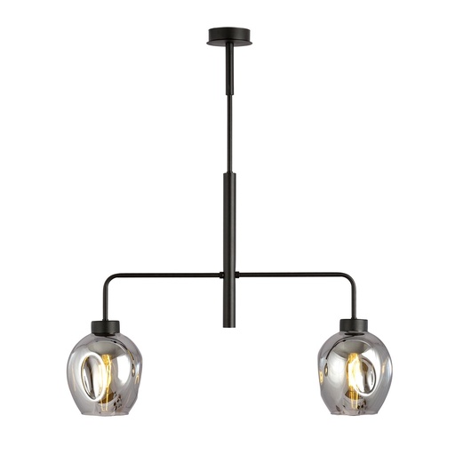 [1163/2] Lukka 2 Black/Grafit pendant lamp