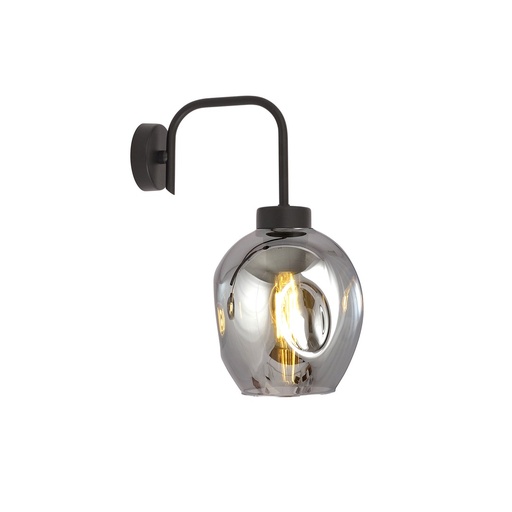[1163/K1] Lukka K1 Black/Grafit wall lamp