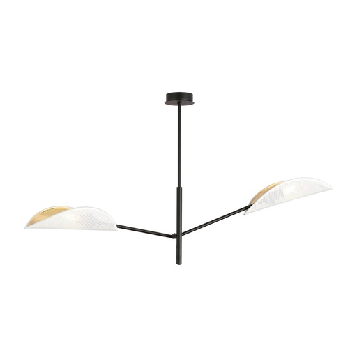 [1159/2] Vene 2 White/Gold ceiling lamp