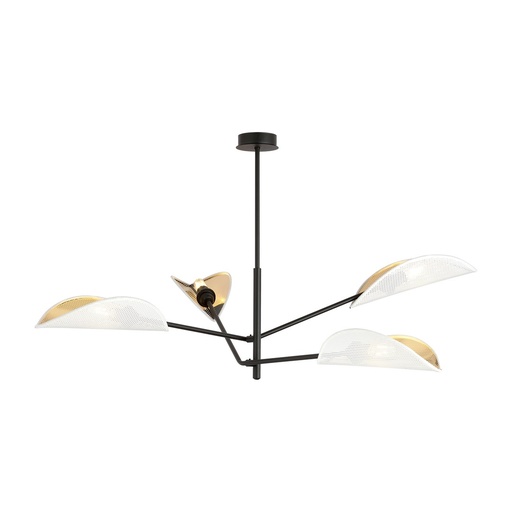 [1159/4] Vene 4 White/Gold ceiling lamp