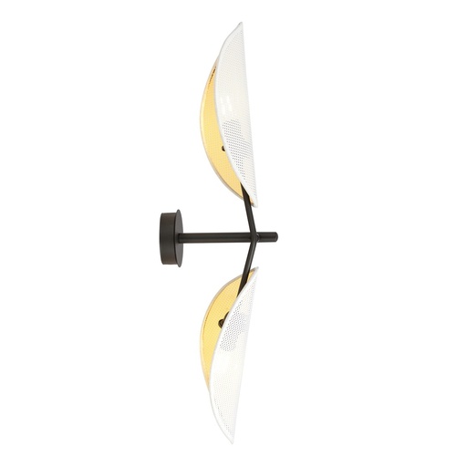 [1159/K2] Vene K2 White/Gold wall lamp