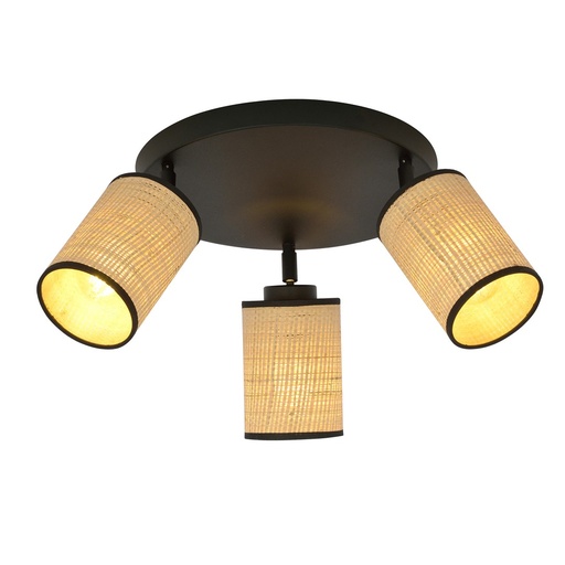 [1151/3PREM] Yoga 3 Premium Black ceiling lamp