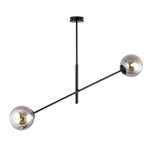 [1167/2] Linear 2 Black/Grafit pendant lamp