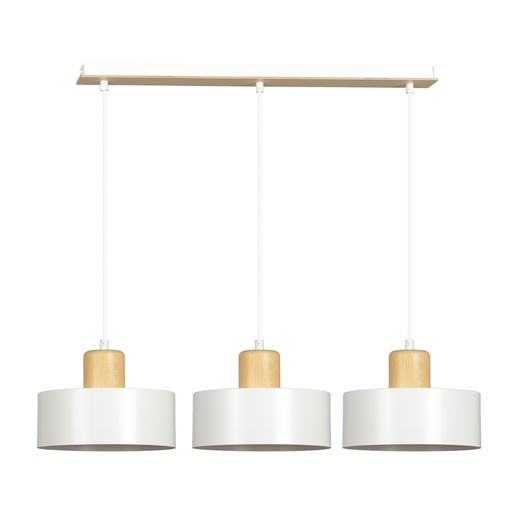 [1047/3] Torin 3 White pendant lamp