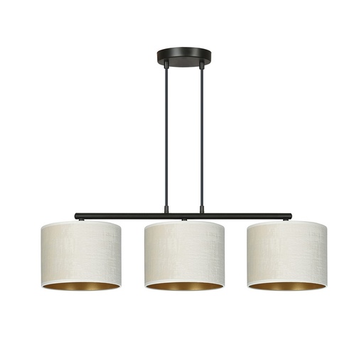 [1052/3] Hilde 3 Bl White pendant lamp
