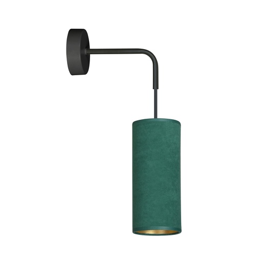 [1058/K1] Bente K1 Bl Green wall lamp