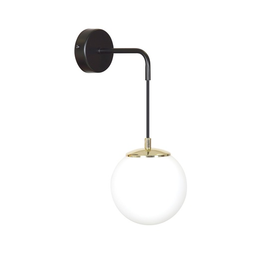 [966/K1] Ognis K1 Black wall lamp