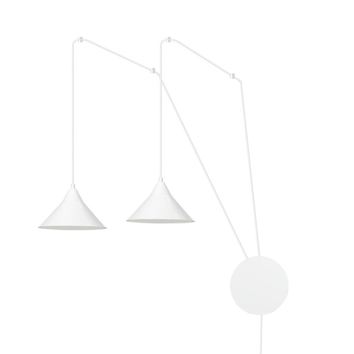 [159/2] Abramo 2 White pendant lamp