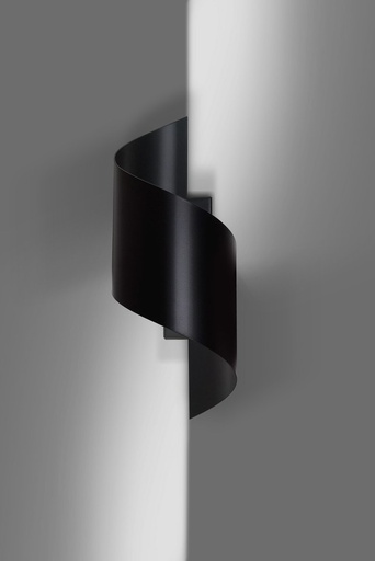 [920/2] Spiner Black wall lamp