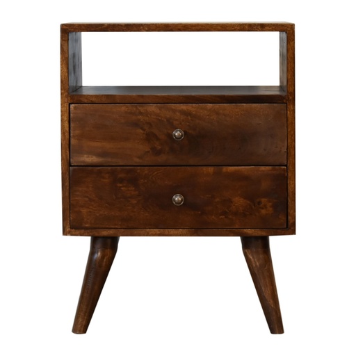 [IN1825] Classic Chestnut Bedside