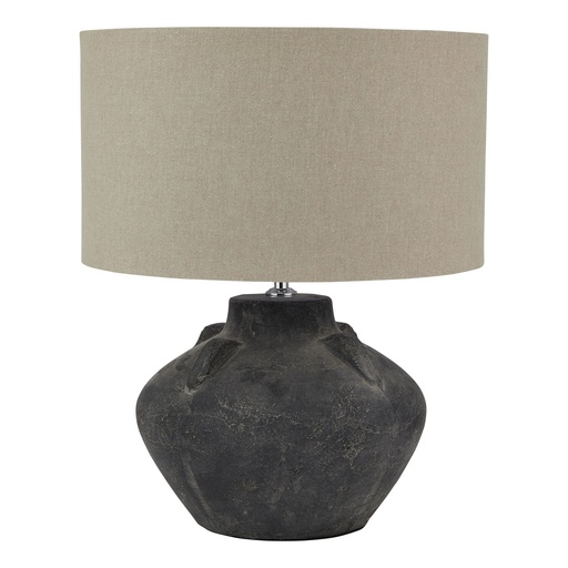 [23613] Amalfi Grey Lekanis Lamp