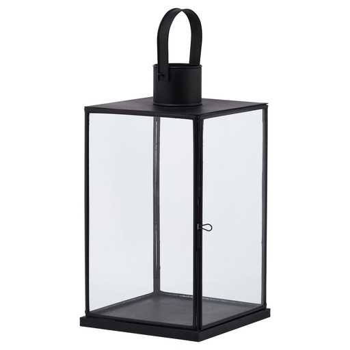 [23001] Flat Top Small Black Lantern