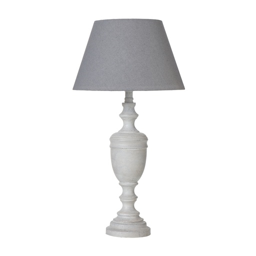 [23892] Lentia Urn Table Lamp With Linen Shade