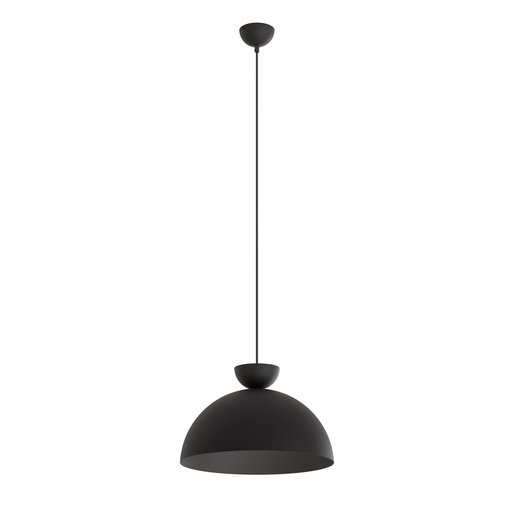 [1471/1L] LUNARO 1L BLACK BLACK/WHITE Pendant lamp