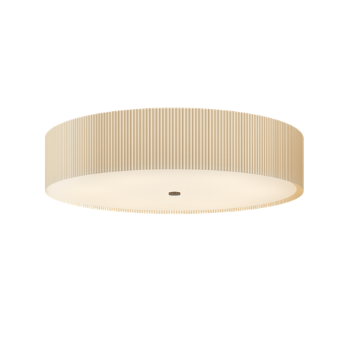 E3-P VICTORIA Pongé Fabric Ceiling Lamp Entirely Handmade in Italy