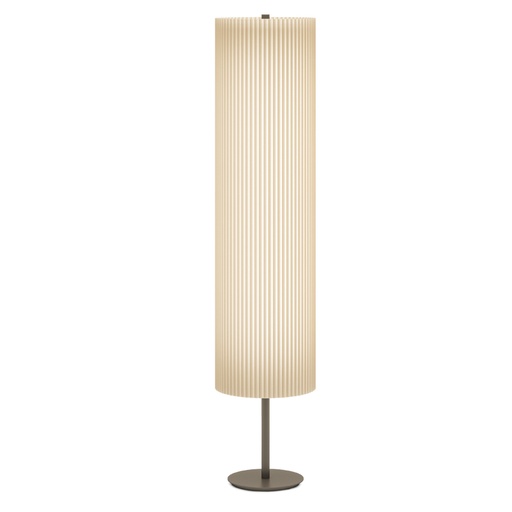E7 CASTIGLIA Floor Lamp in Pongé Fabric Entirely Handmade in Italy