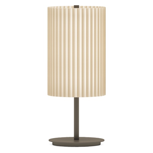 E9 COCO Pongé Fabric Table Lamp Entirely Handmade in Italy